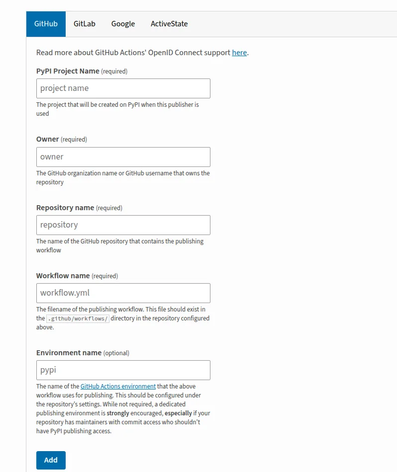 GitHub OIDC