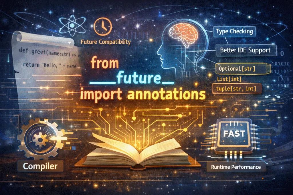 Python 的类型革命：深度解析[from __future__ import annotations]