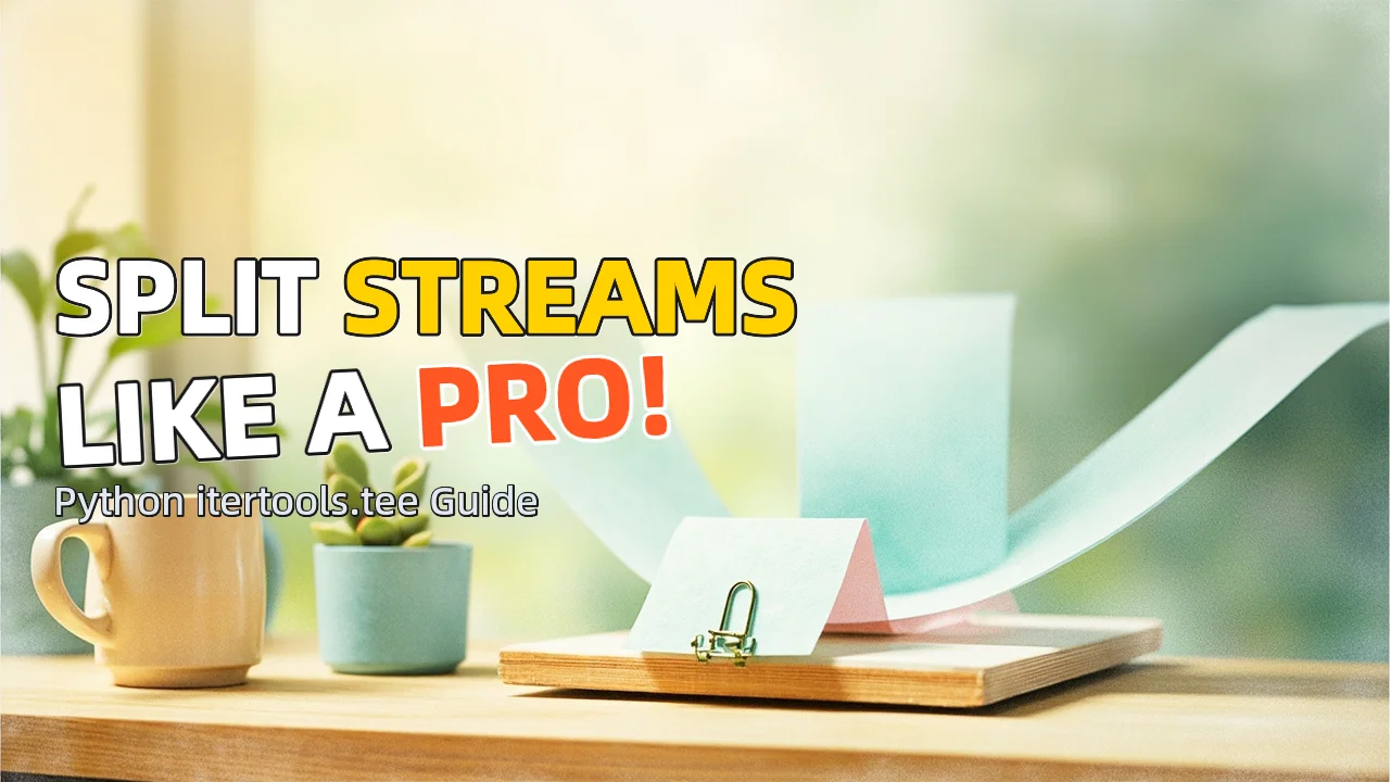 Splitting One Input Stream into Multiple Processing Paths with `itertools.tee`